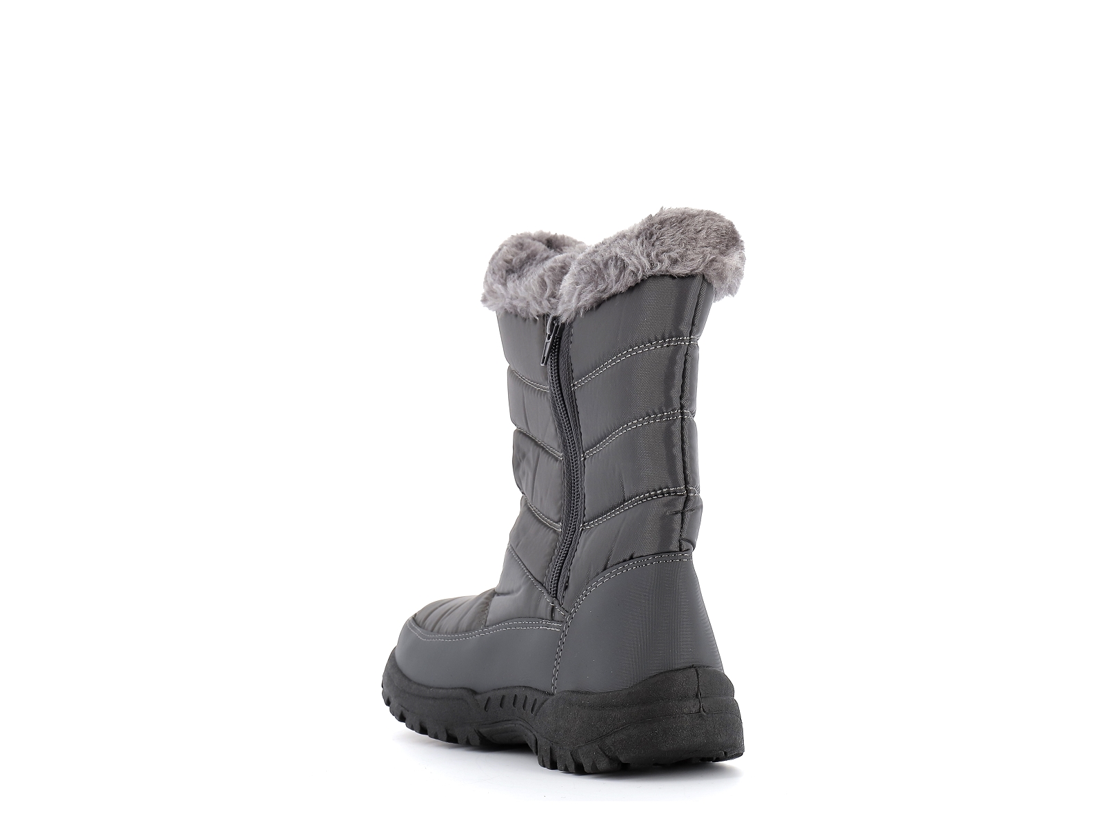 F brand-B766439 Matières combinées Gris