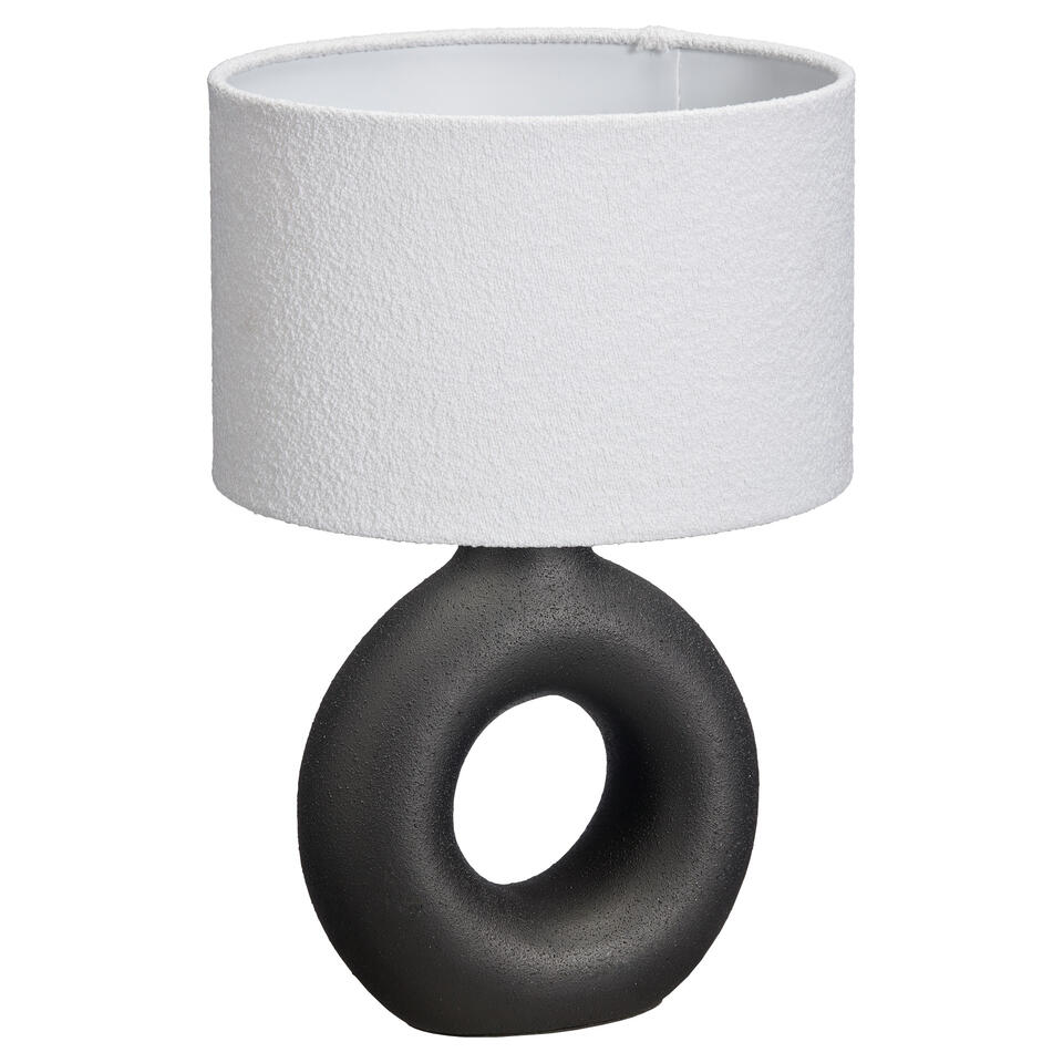 Lampenkap Boucle Wit ø 25 cm