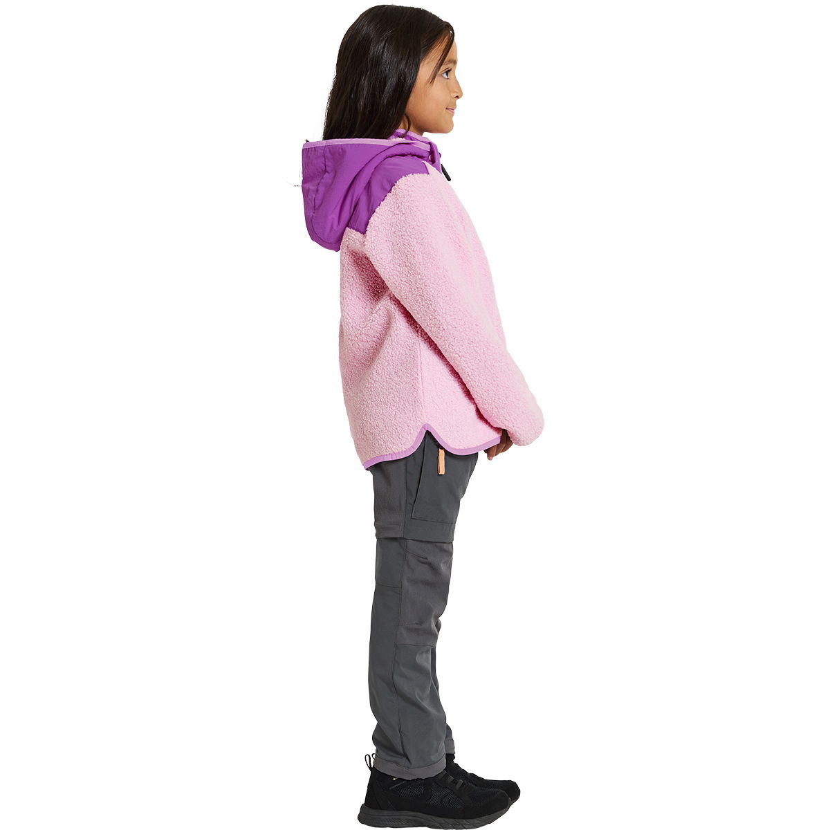 Didriksons Exa Full Zip Hood Fleecejakke Børn