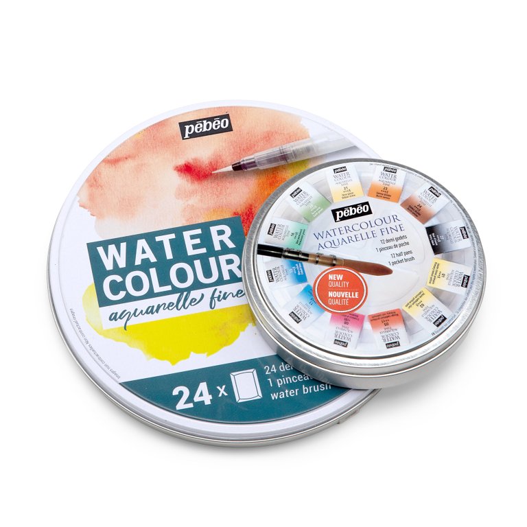 Pebeo Aquarellfarben Aquarelle Fine, Set