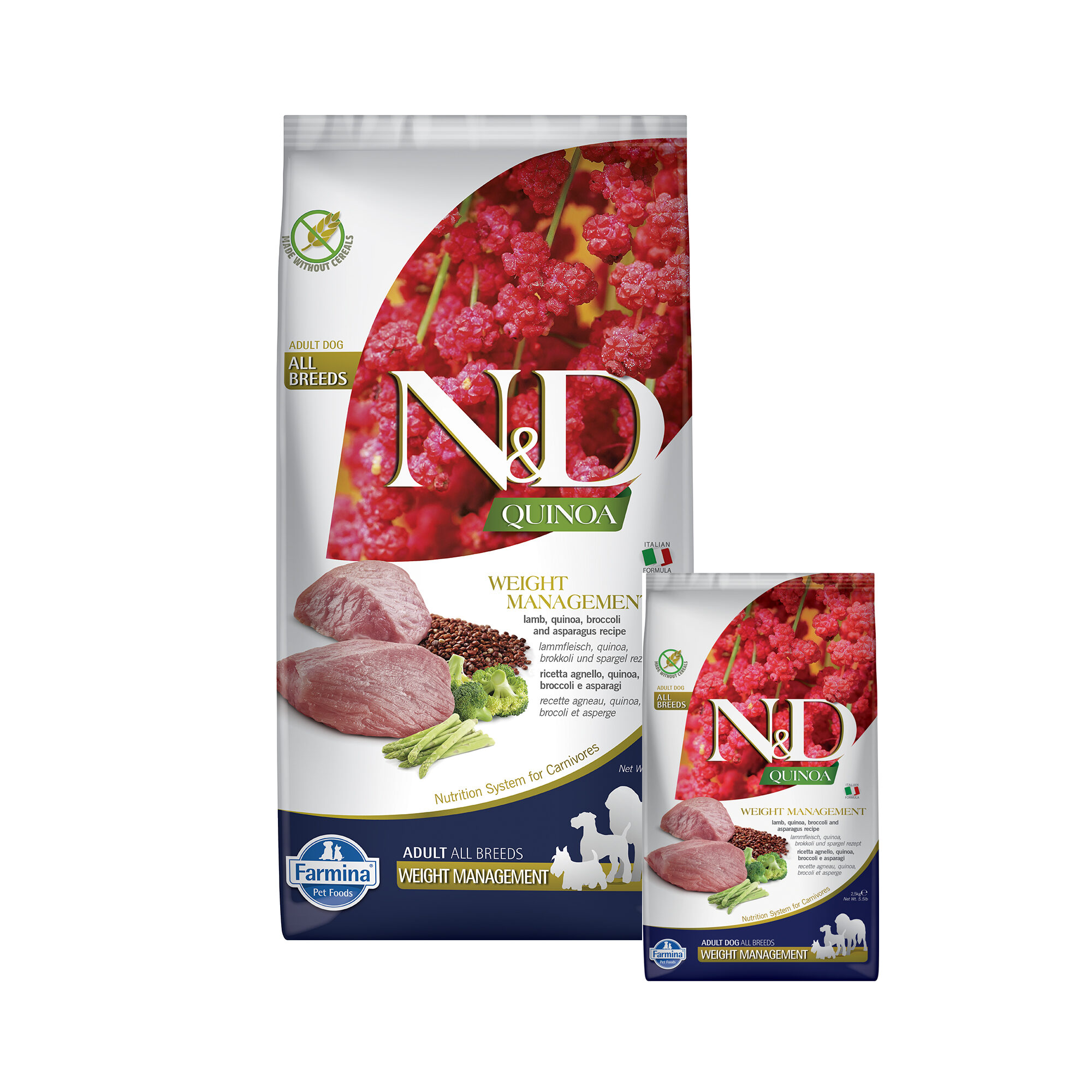 Farmina N&D Quinoa Weight Management Adult Hondenvoer - Lamb