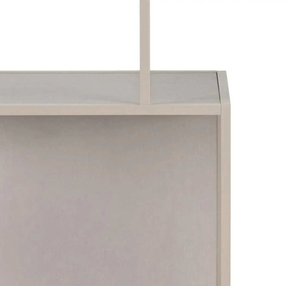 Hioshop Sea wandkast 5 planken grijs