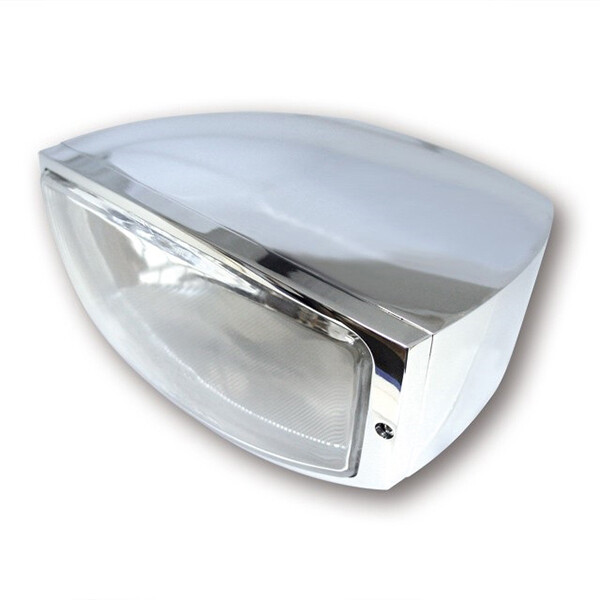 Highsider - Phare Oregon - Fixation verticale Chrome