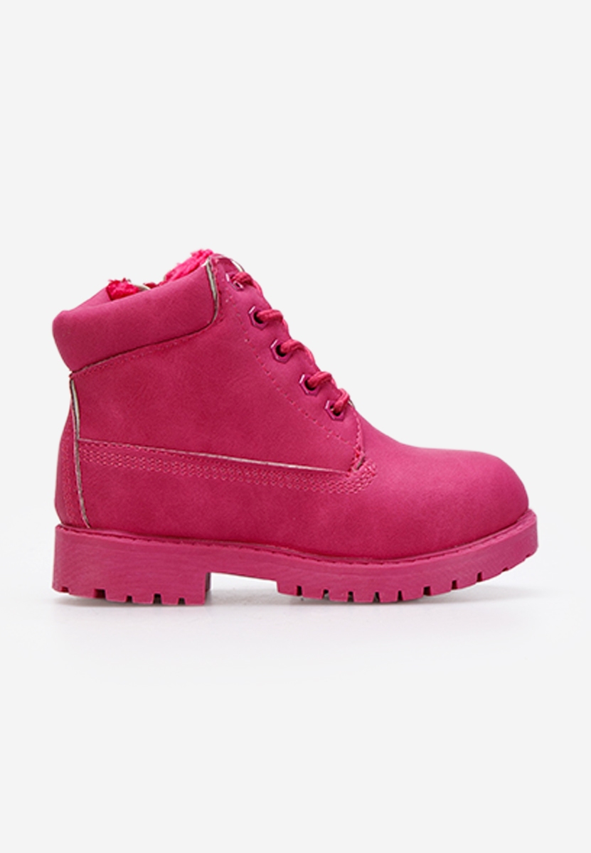 Bottines filles fuchsia Miranda B