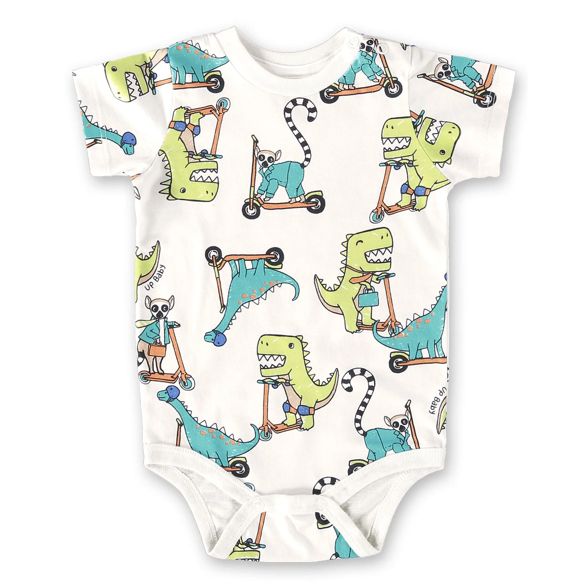 Up Baby Ensemble 2 Pièces Dinos 3-24mois