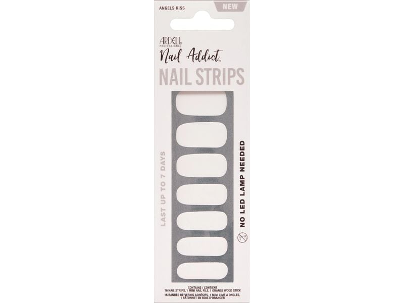 Ardell Nail Strips Angels Kiss 16 Stück Nagellack, der nicht trocknen muss, nicht absplittert und auch noch länger hält