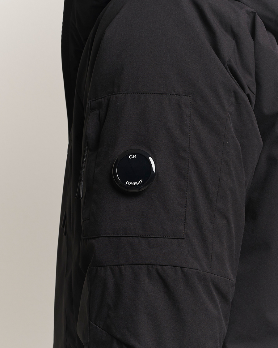 C.P. Company Pro-Tek Lightweight Padded Hood Jacket Black