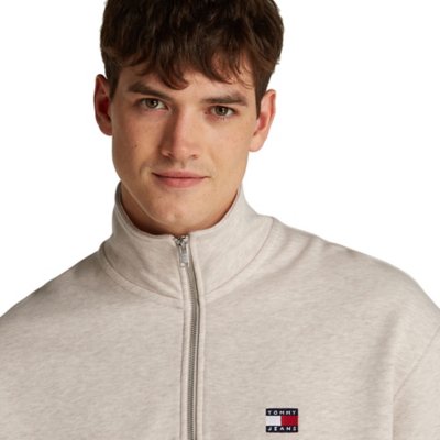 Sweatshirt zippé homme Tjm Rlx Badge 1/4 Zip TOMMY HILFIGER