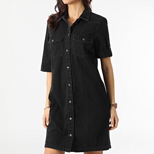 Robe Jean Femme Signe Noir