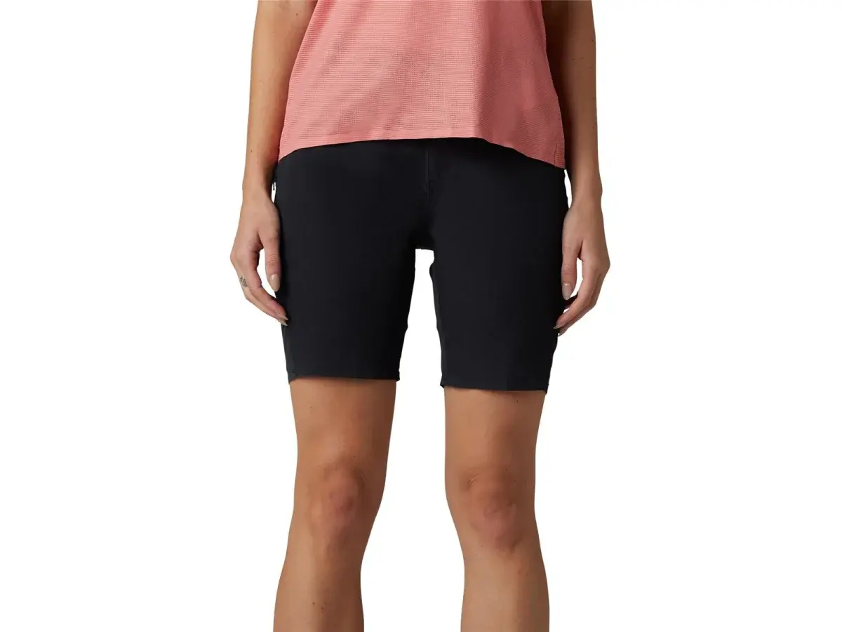 Fox Flexair Ascent MTB Fietsbroek Kort Met Liner Zwart Dames