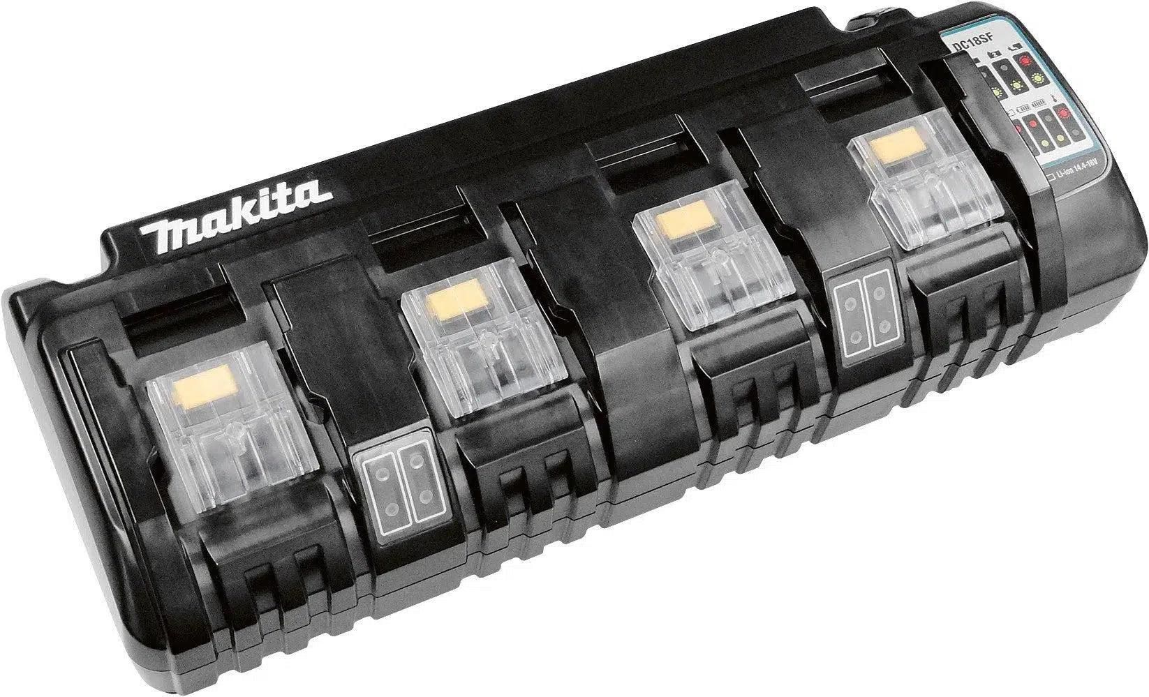 Makita DC18SF Multi oplader 4-poorts LXT - 196426-3