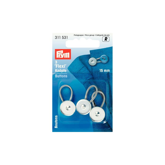 Prym-3 flexiknopen 15 mm