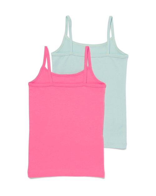 2 débardeurs enfant coton/stretch multi