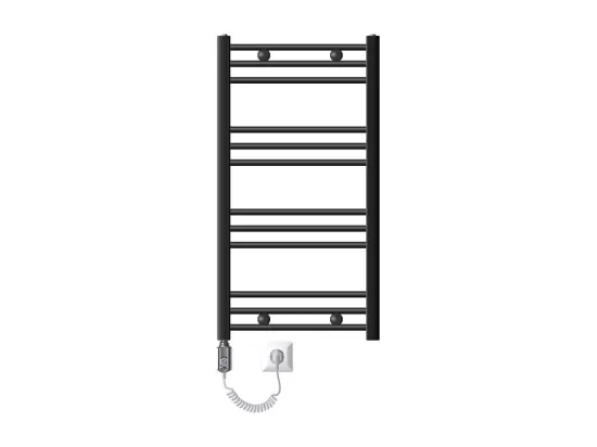 Radiateur avec Élément Chauffant Électrique 300W, 500 x 800 mm, Anthracite