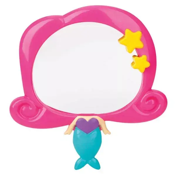 Conjunto de brinquedos para banho Nuby Sereia com espelho +12m