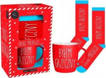 Set of mug + socks BN-By³'m polite
