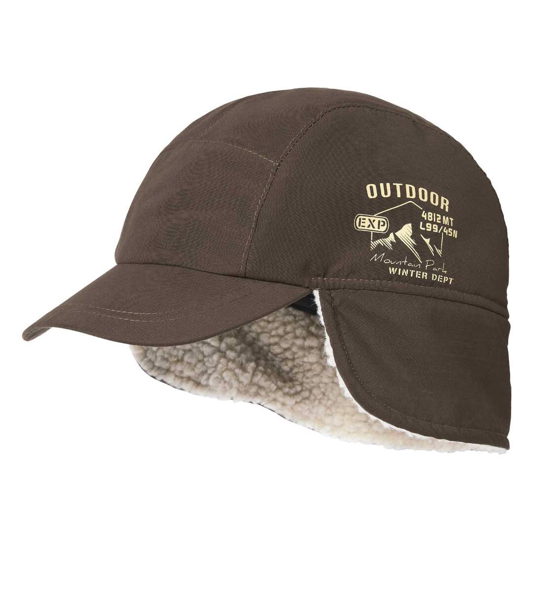 Casquette Cache-Oreilles Doublée Sherpa