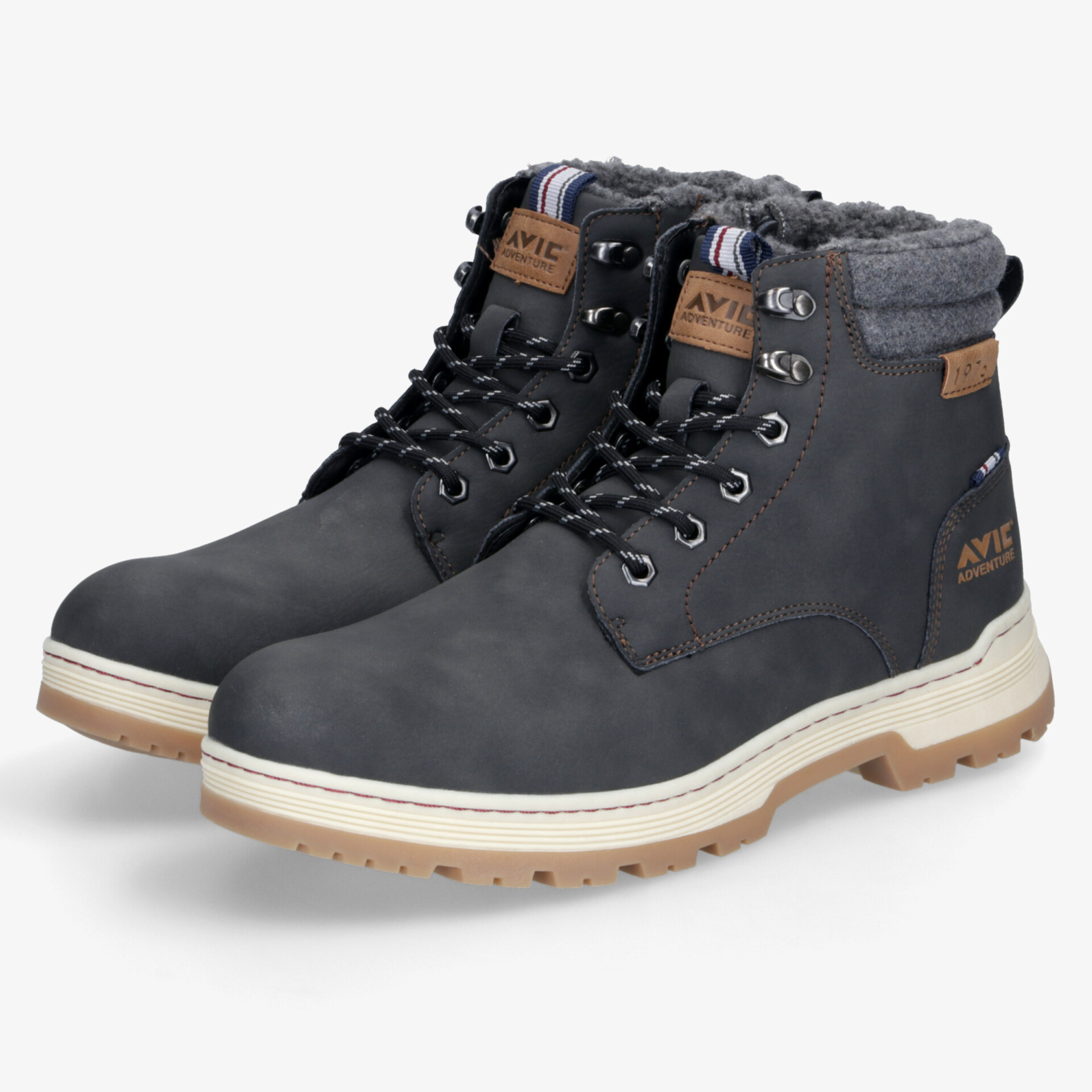 AVIC ADVENTURE Herren Stiefel schwarz