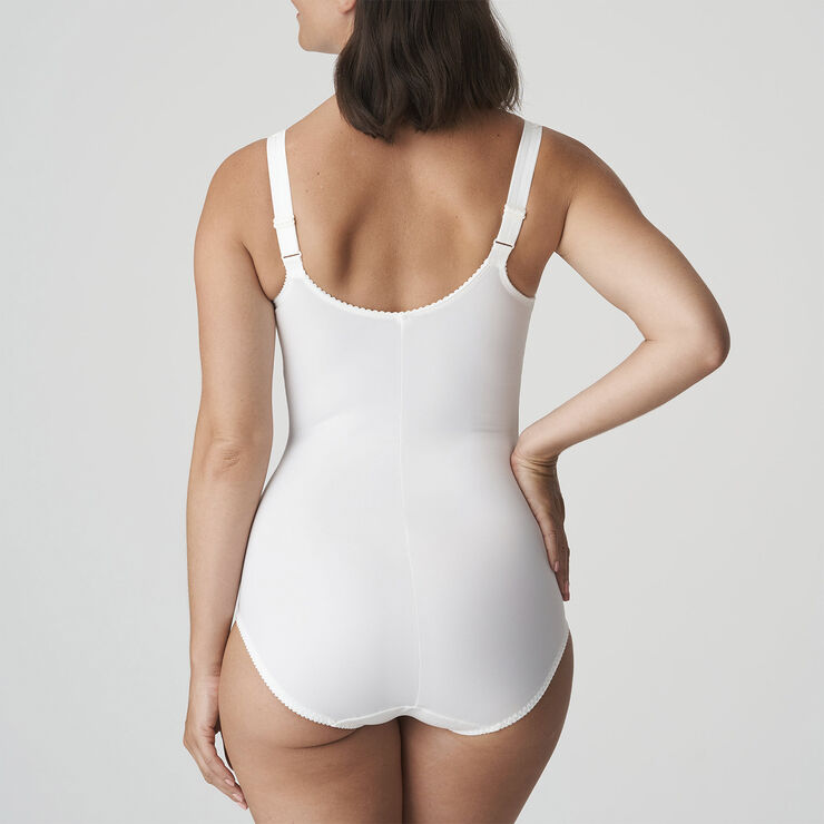 PrimaDonna Deauville full cup bodystocking Råhvid