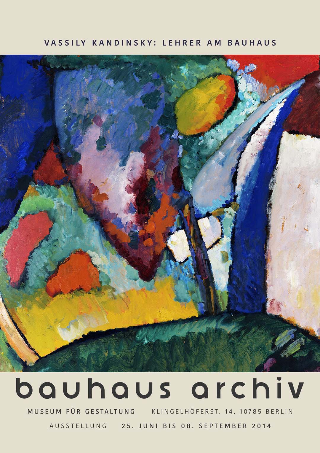 Der Wasserfall von Wassily Kandinsky Ausstellung