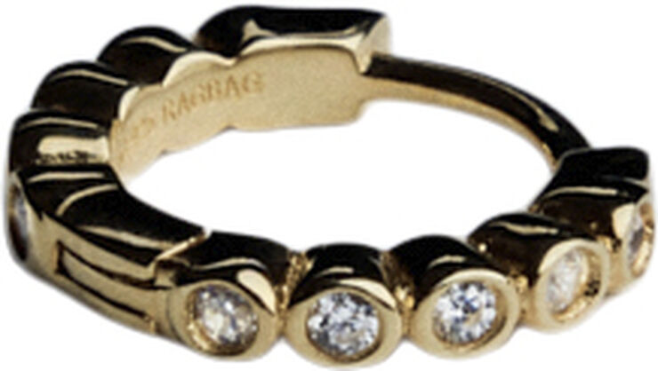 Ragbag Studio Oda Mini Hoops 18k gold plating