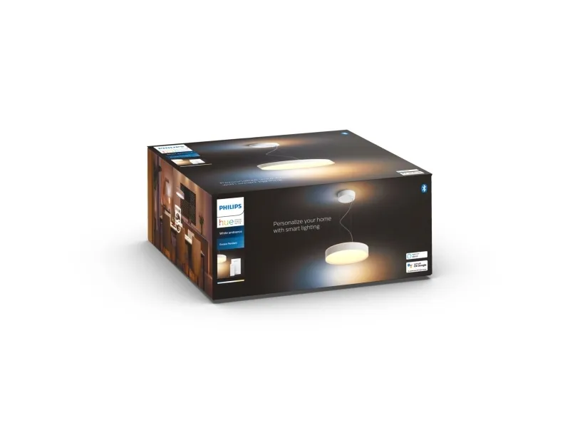 Philips Hue White ambiance Enrave - Vedhængslampe - LED - 33.5 W - varmt til køligt hvidt lys - 2200-6500 K - hvid
