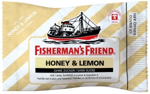 FISHERMAN'S FRIEND Honey-Lemon ohne Zucker, 25 g