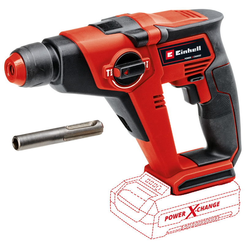 Einhell TE-HD 18/12 accu boorhamer (body) 18V Li-ion SDS Plus