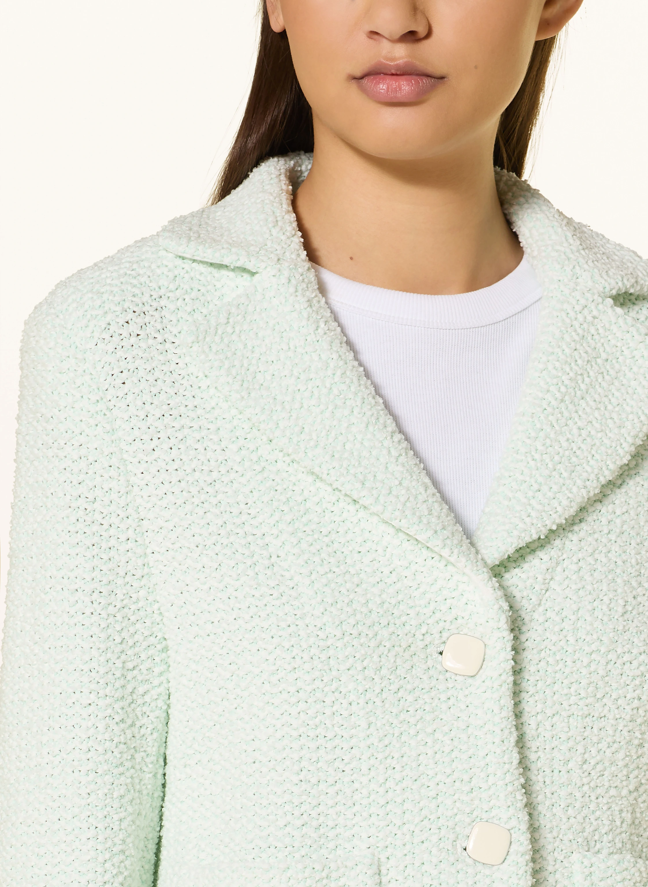 MARC CAIN Kastenjacke aus Bouclé