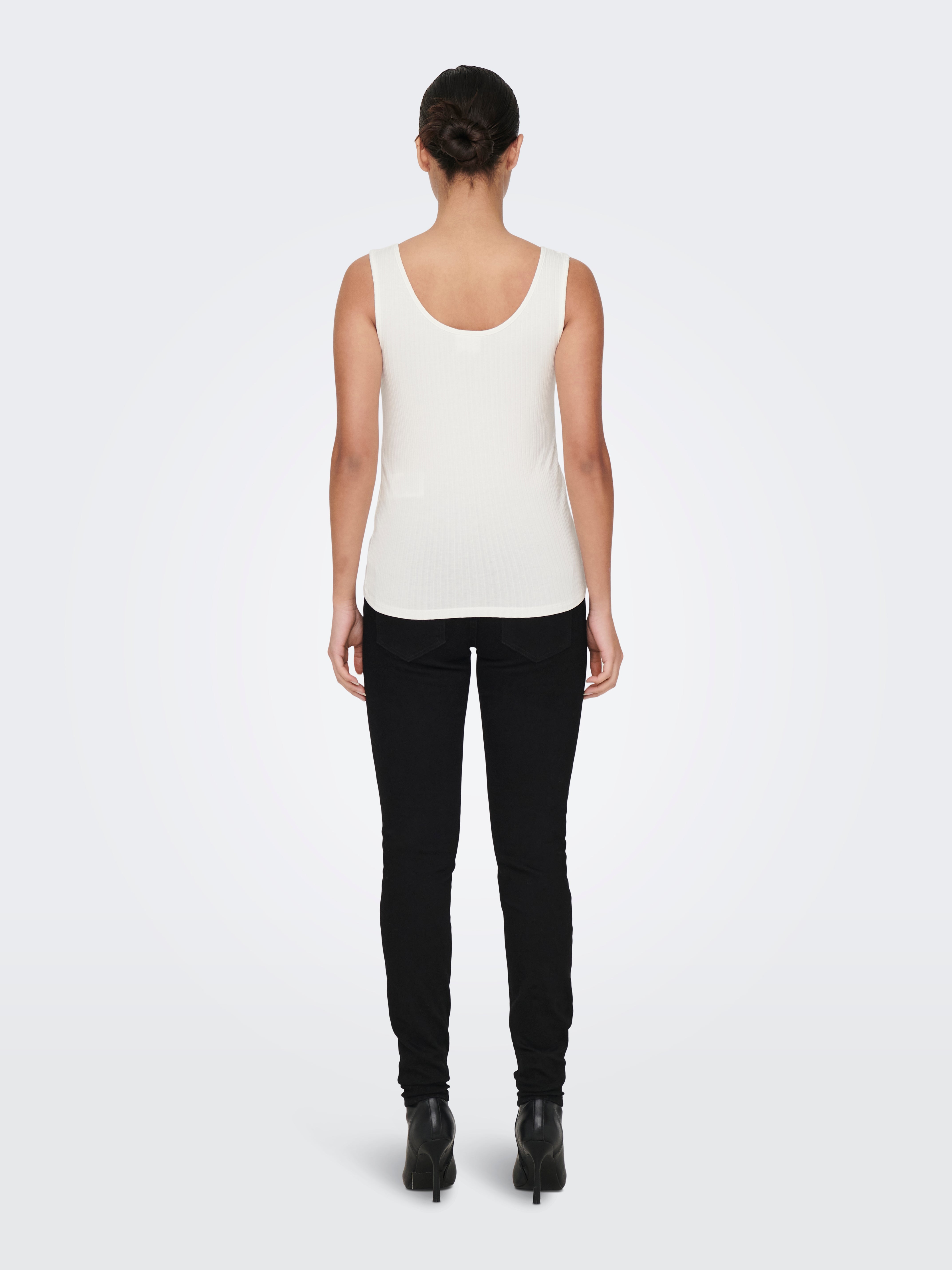 JDYFRANSISKA Tanktop Cloud Dancer