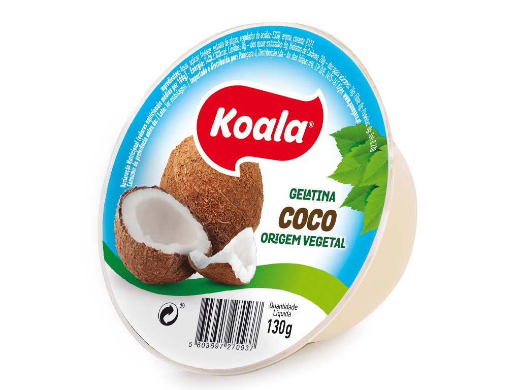 GELATINA KOALA DE CÔCO 130G