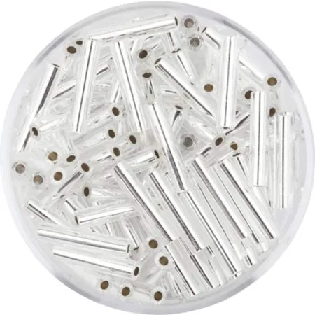 Knorr Prandell Miyuki Rocaille silber, 13 x 2,5 mm,13g