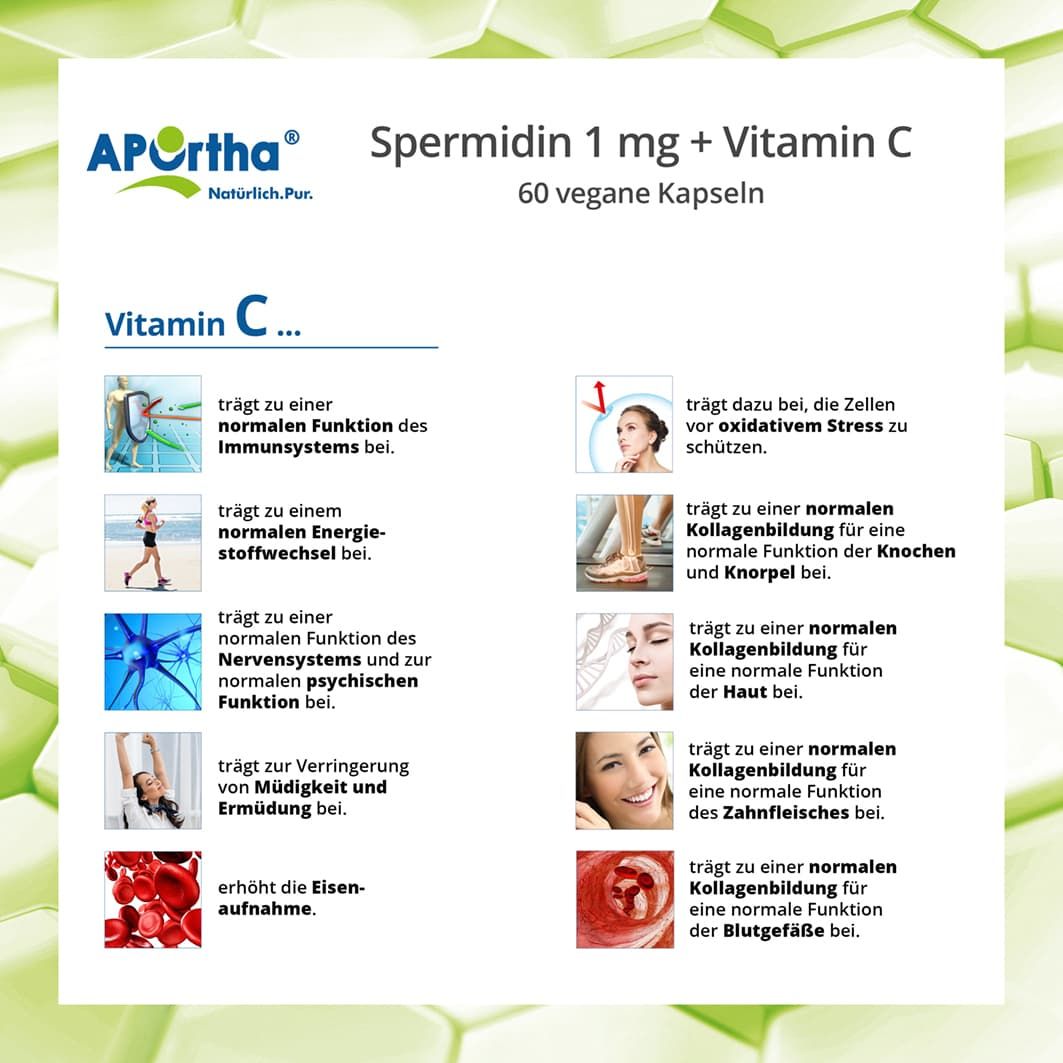 APOrtha® Spermidin Kapseln - 1 mg