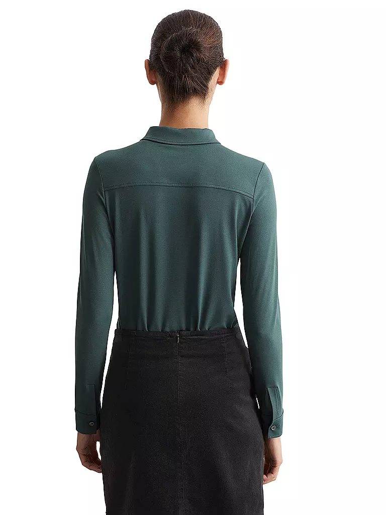 MARC O'POLO Bluse  dunkelgrün