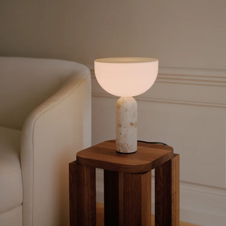 New Works - Kizu Tischleuchte S, Gris du Marais