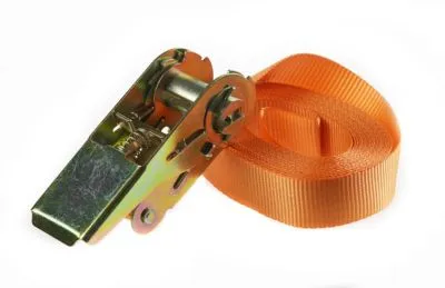 Lastestrop med skralde 560 kg - Med skralde HD 25mm x 5m orange