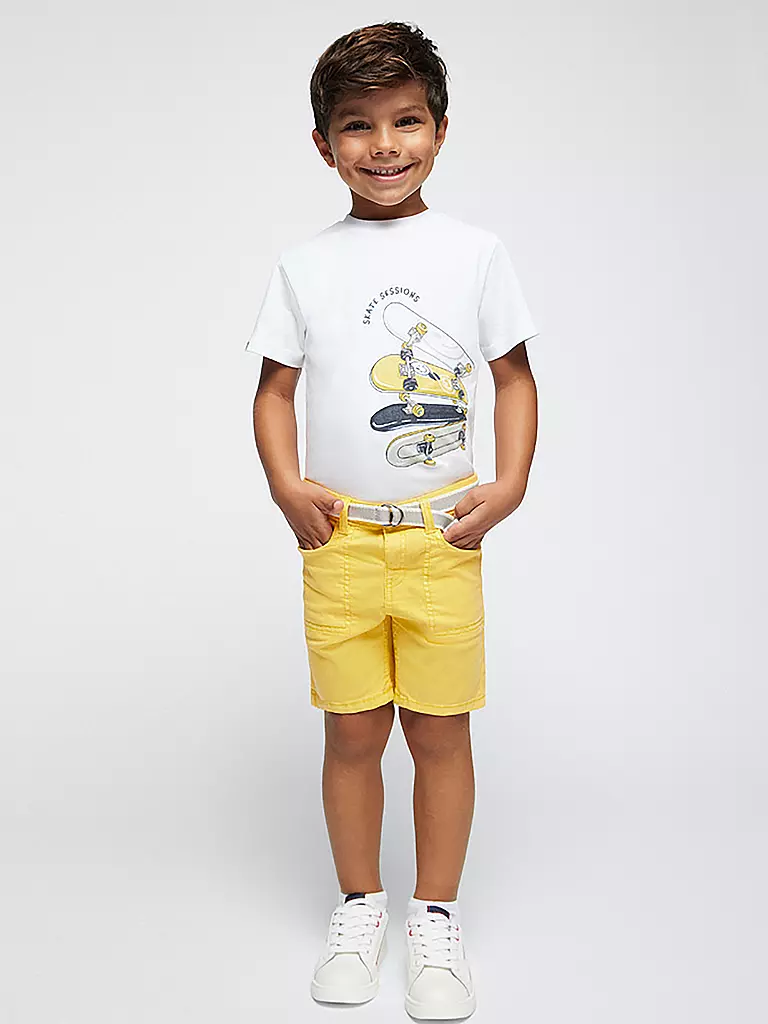 MAYORAL Jungen Bermuda gelb