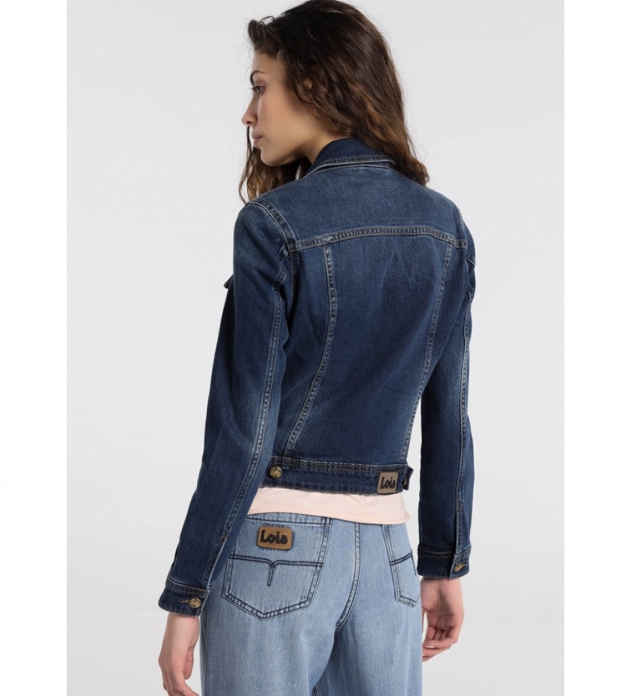 Jaqueta jeans escura Lois