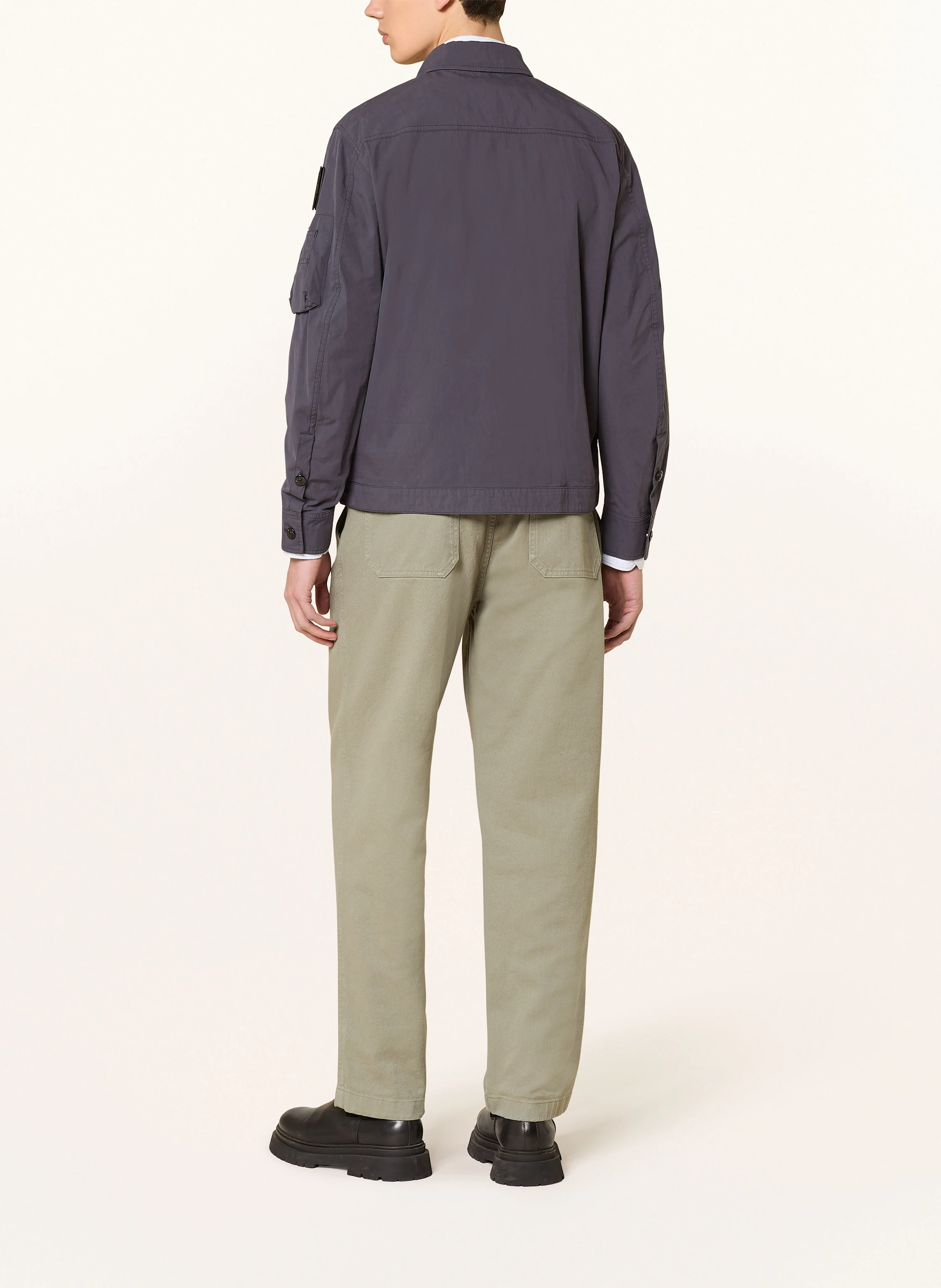 Blauer Blouson