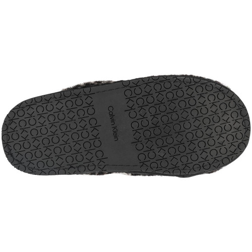 Calvin Klein Jeans - Slipper Mule Fur Mono Negro