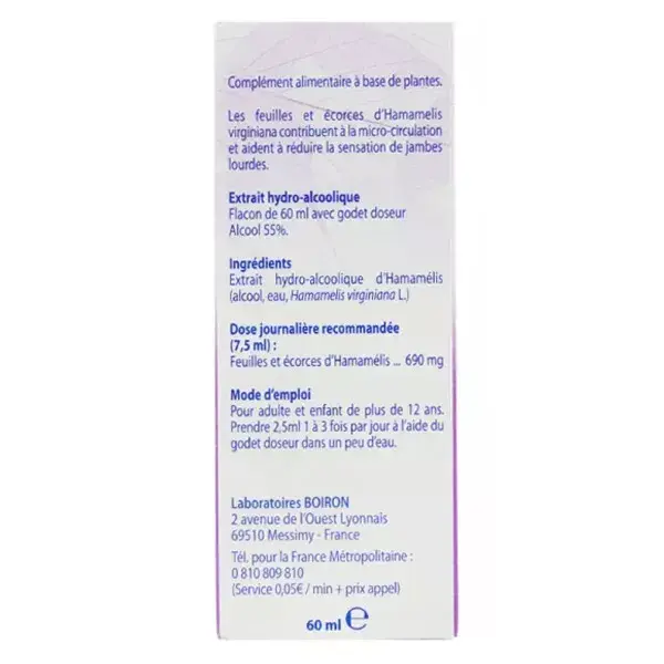 Boiron Circulation Hamamelis 60ml