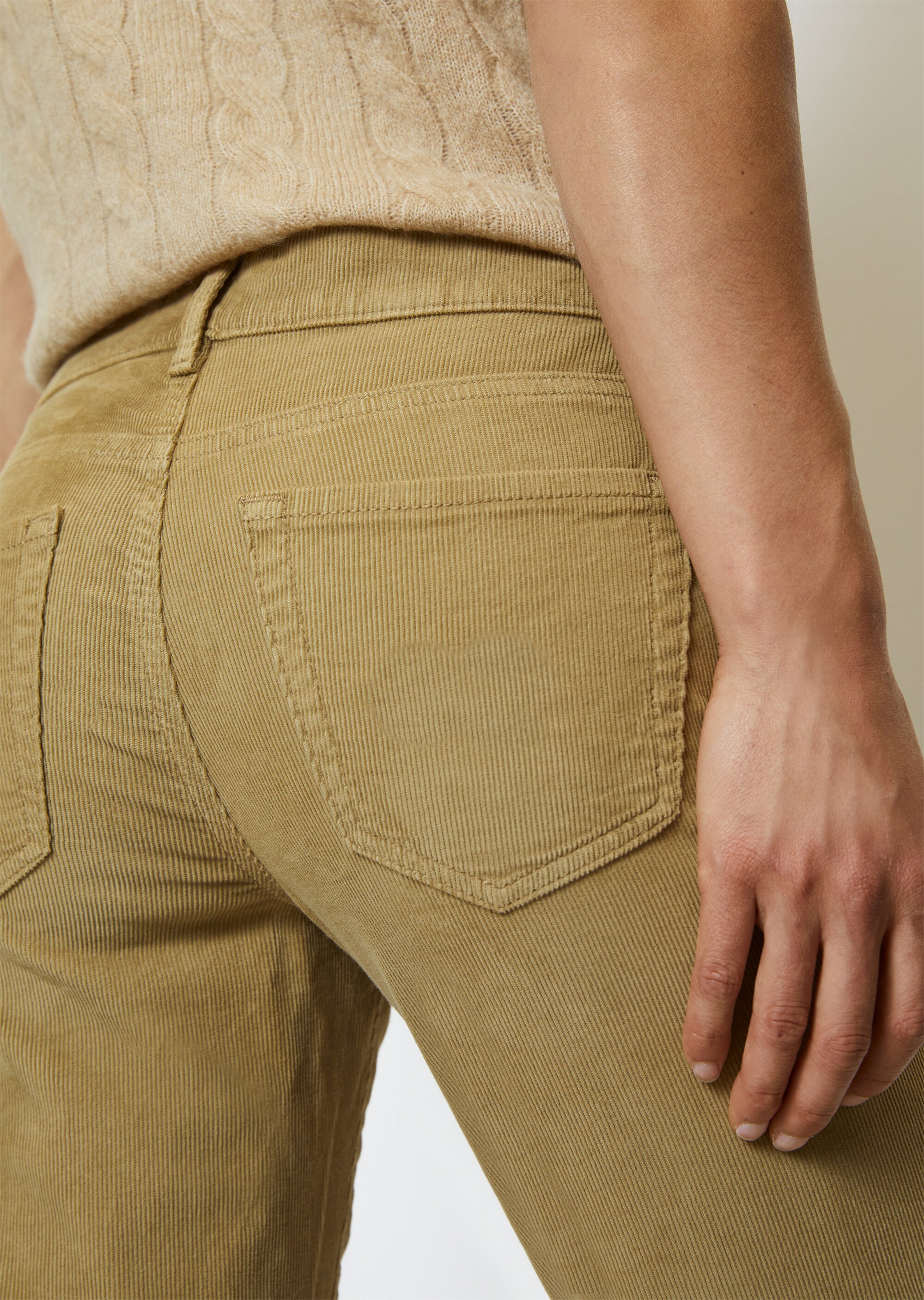 Cordhose Modell ALBY straightaus Organic Cotton Stretch
