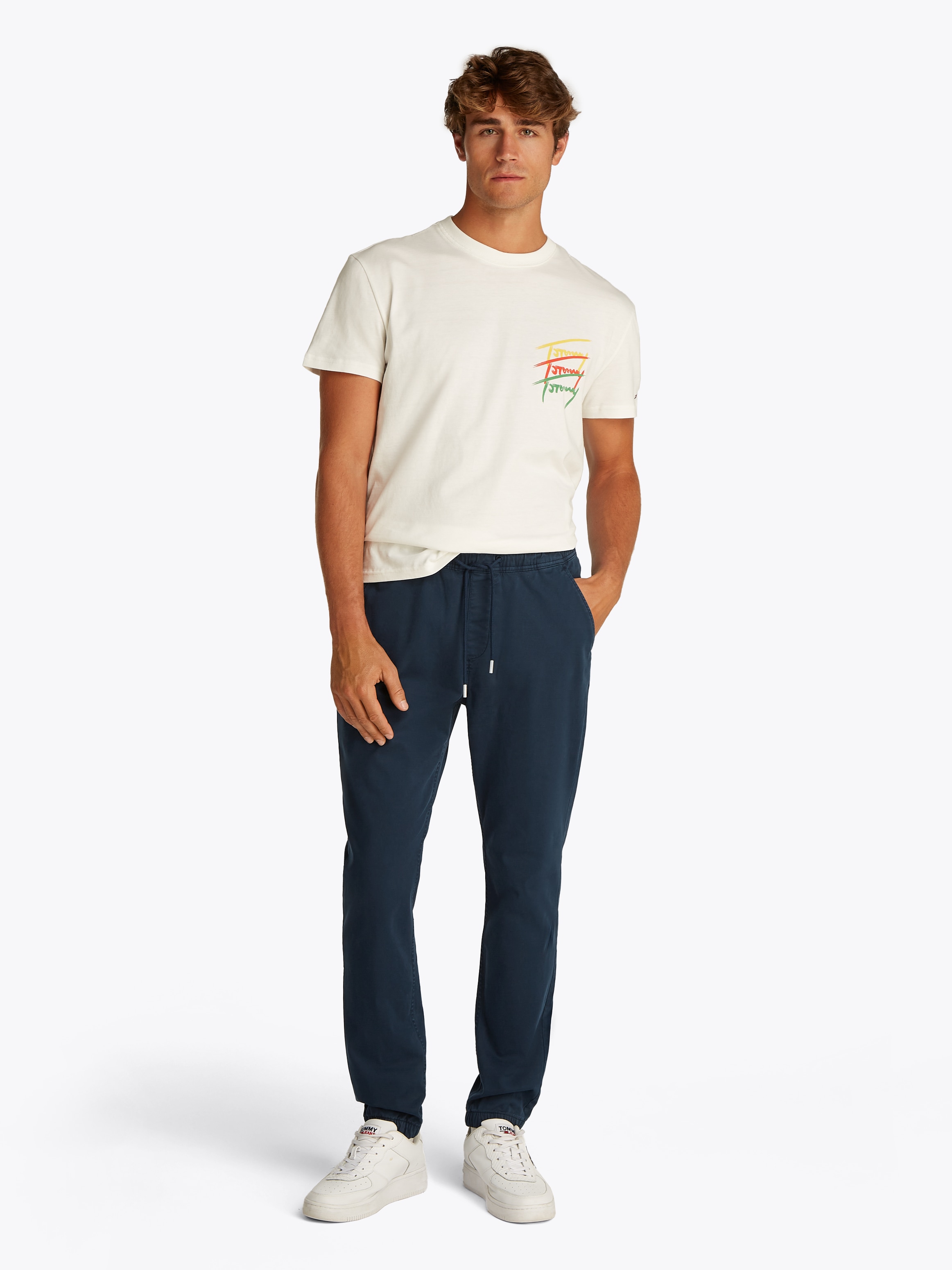 Tommy Jeans Stoffhose »TJM AUSTIN JOG«  Mit Kordelzug