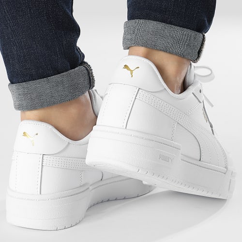 Baskets Femme Cali Dream Leather 392730 Puma White Puma Black