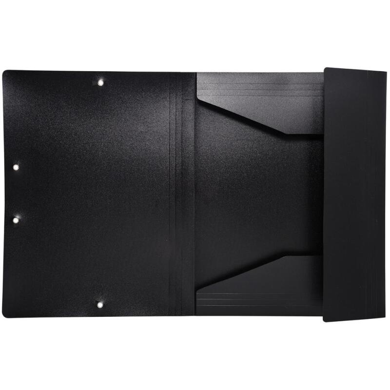 Chemise à élastique 3 rabats Polypropylène 5/10e Opaque - A4