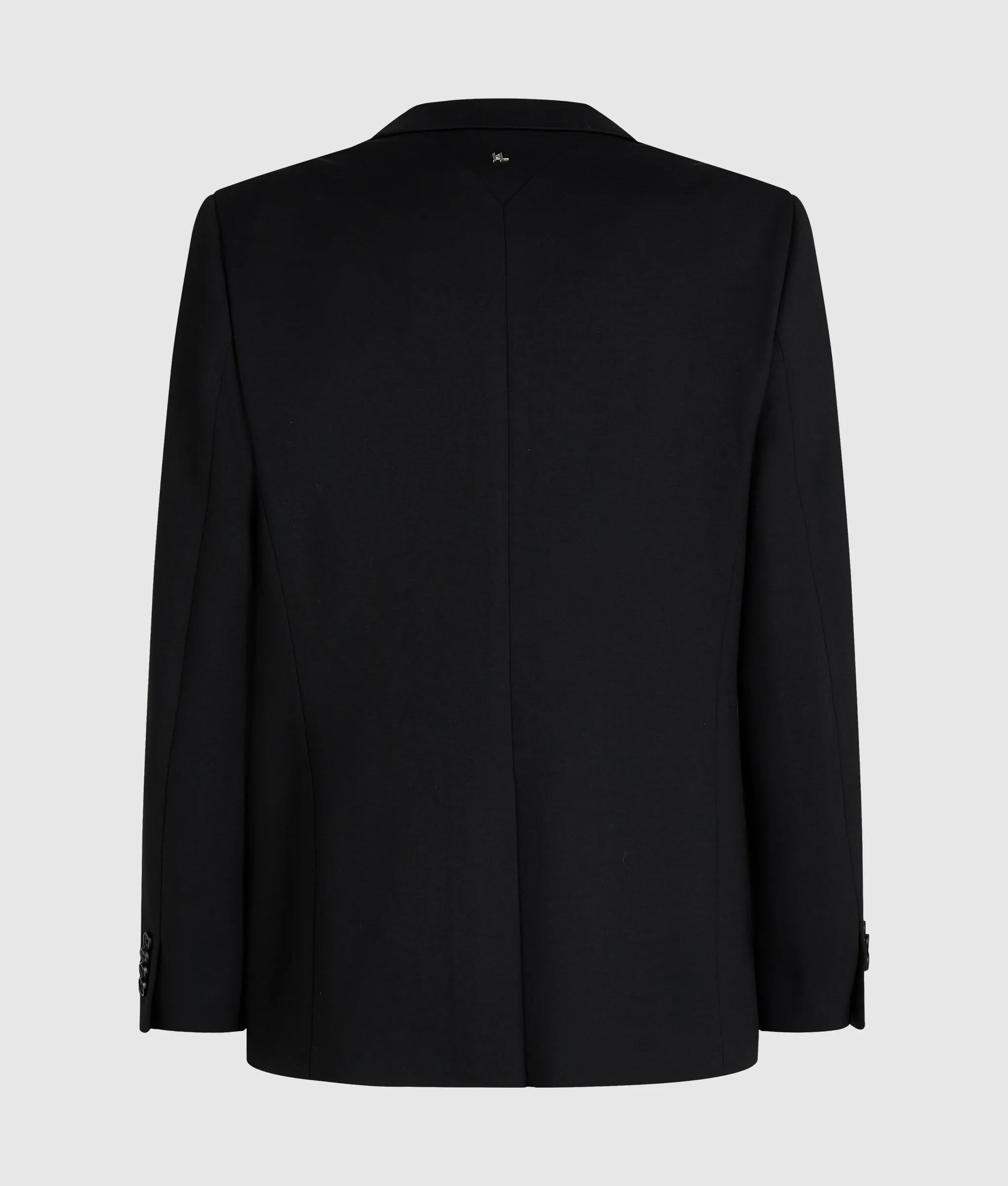 Punto blazer met patch-zakken