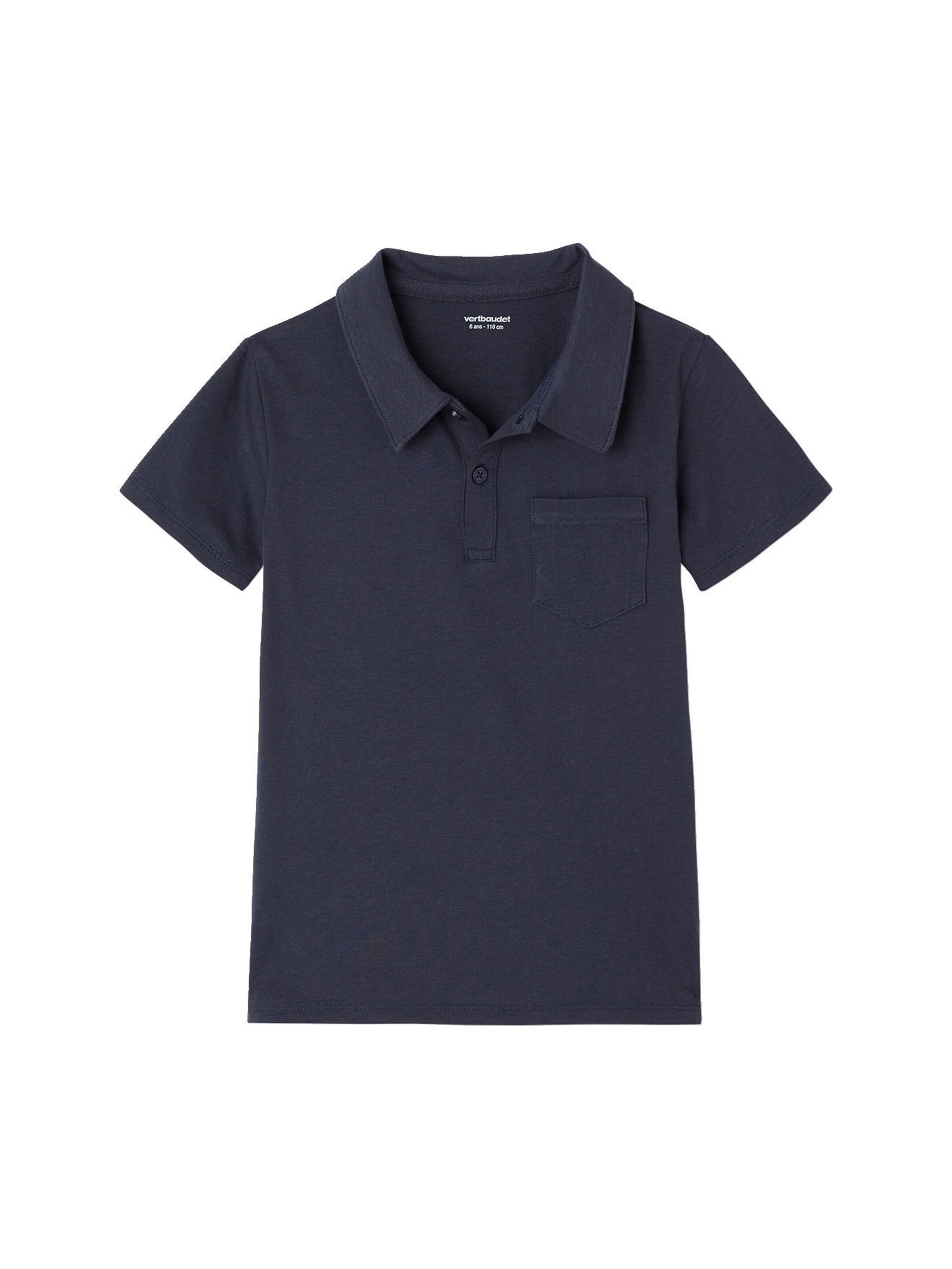 Vertbaudet 2er-Pack Jungen Poloshirts, Kurzarm koralle