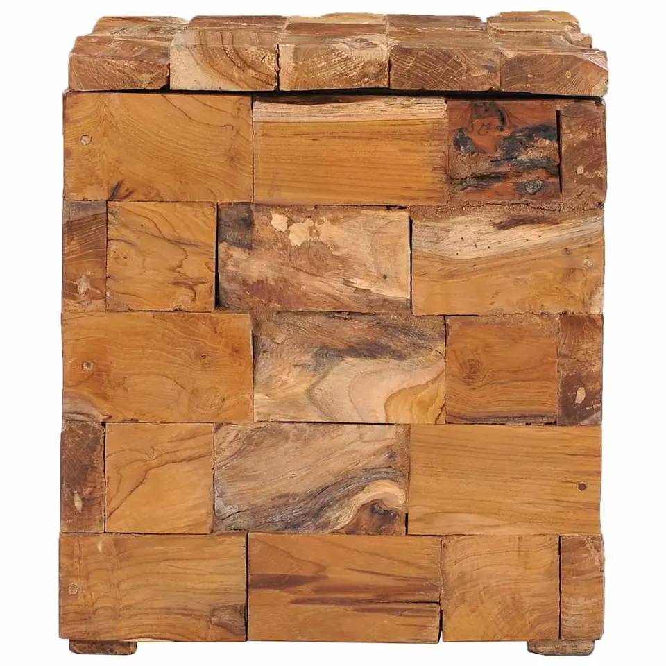 vidaXL - Kruk - Bruin - Hout