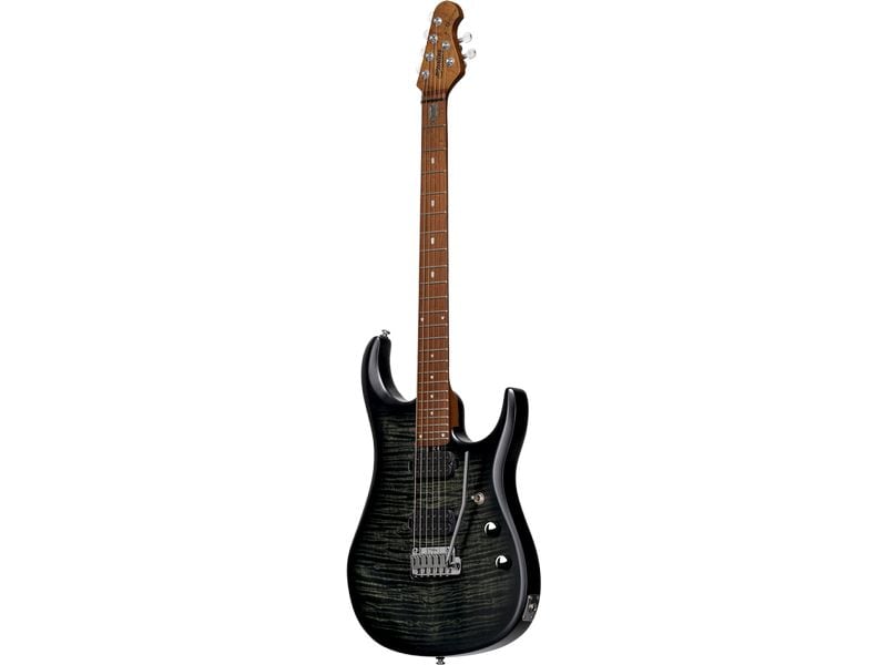 Sterling by Music Man E-Gitarre JP150 Trans Black Satin John Petrucci Signature Gitarre