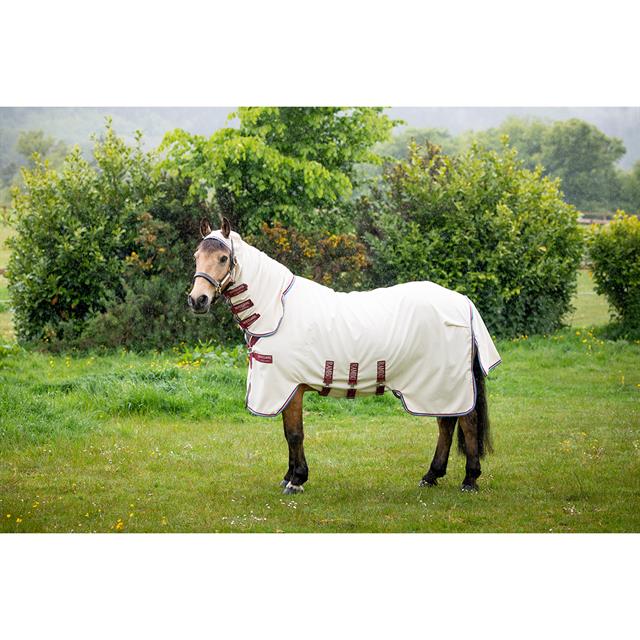 Eczeemdeken Rambo Sweet Itch Hoody Pony Lichtbruin